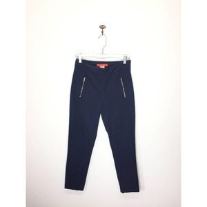 Cartonnier blue Charlie Skinny Trousers textured 4